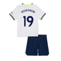 Fotbalové Dres Tottenham Hotspur Ryan Sessegnon #19 Dětské Domácí 2022-23 Krátký Rukáv (+ trenýrky)